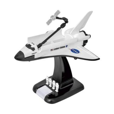 Imagem de Brinquedo Aeronaves Espacial Foguete Massa NASA Acessórios - USUAL PLA