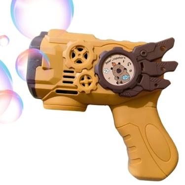 Imagem de Brinquedo Lança Bolha De Sabão Capivara Pistola Bazuca Com Luz Led Maquina Bolha De Sabão Automática - TYDA