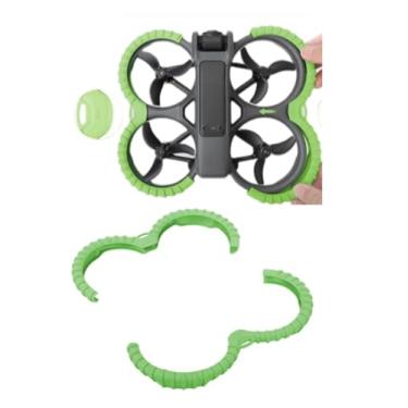 Imagem de Generic Propeller Guard Protector for DJI Avata 2,Anti-Collision Prop Bumper TPU Protective Cover Ring for DJI Avata 2 Drone Accessories (Green)