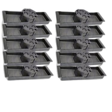 Imagem de Kit 10 Caixa Luz Suporte Para Laje Octogonal 30Cm Tuboline