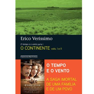 Imagem de Livro - O Tempo e o Vento:  Continente - (Parte 1) - Volumes 1 e 2 - Erico Verissimo