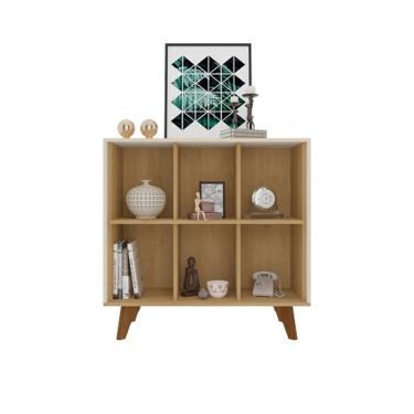 Imagem de Aparador Organizador Panama Cinamomo/Off White - RV Móveis