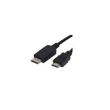 Imagem de Cabo Displayport Para Hdmi Blindado (dp Macho X Hdmi Macho) 1,8 Mt