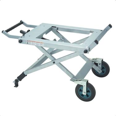 Imagem de Carrinho Bancada Para De Serra De Mesa Mlt100 Makita Jm27000300 Suporte Regulável Mesa Alumínio