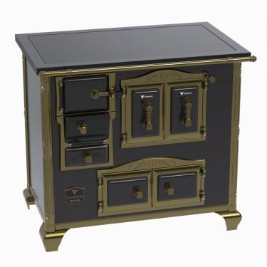 Imagem de Fogao a Lenha Venax n 2 Imperador Premium Preto SD