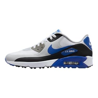 Imagem de Nike Tênis masculino Air Max 90 G, Branco/Preto/Photon Dust/Game Royal, 45