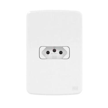 Imagem de Conjunto 1 tomada 2p+t 20a branco composé - weg