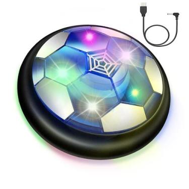 Imagem de Bola de futebol Hover VNVDFLM para meninos e meninas com luzes LED