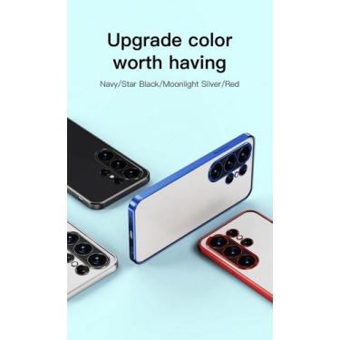 Imagem de Capa Case Anti Impacto Luxo Para Samsung Galaxy S23 Ultra - M7, Preto