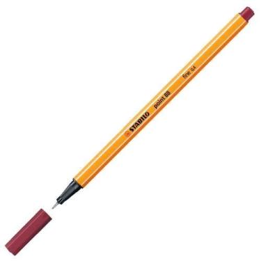 Imagem de Caneta Stabilo 0.4 point 88/19 bordô