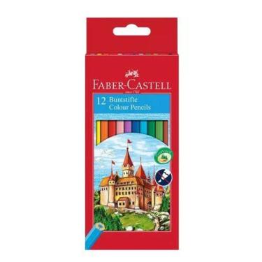 Imagem de Lapis de Cor Sextavado Sem Kit 12 Cores Faber-Castell