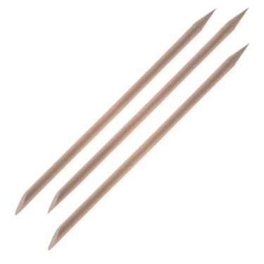 Imagem de Palito manicure pedicure ponta chanfrada 50UN raskalo, PALITO PONTA CH