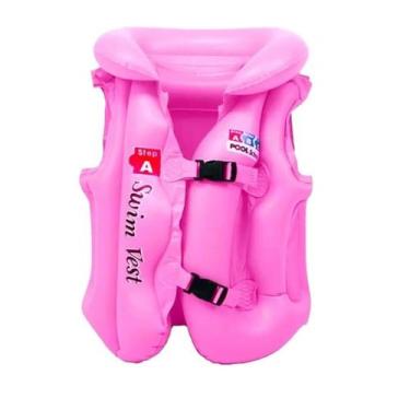 Imagem de Boia Colete Inflável Infantil Piscina Praia Lago Flutuador Salva Vidas