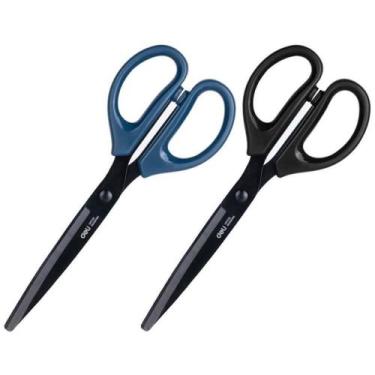 Imagem de Tesoura BLACK Simétrica 18CM Sortido Blister - Deli