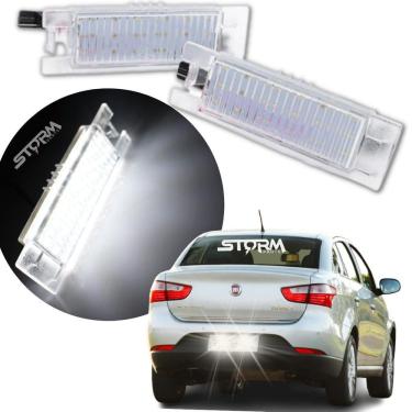Imagem de Lâmpada Luz Placa Led Iluminação Fiat Grand Siena