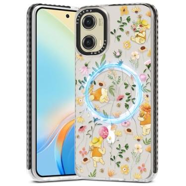 Imagem de Toycamp Capa para Moto G Stylus 5G 2024 - Compatível com MagSafe Women Girls Cute Phone Cover Magnetic com proteção à prova de choque feminina designer Funda para Motorola G Stylus 5G 2024, desenho