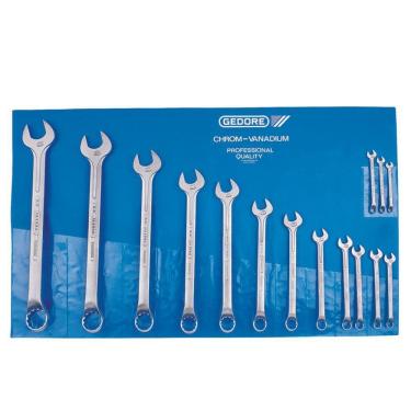 Imagem de Jogo De Chave Combinada 1/4 A 1 Gedore 14 Peças - 002653
