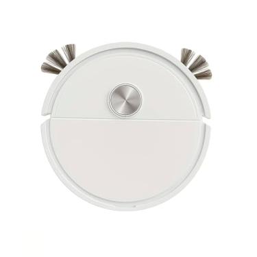 Imagem de Mini Aspirador Robô Inteligente 2800 PA Silencioso 55 dB 24W 300ml - Bivolt, Recarregável e Ideal para Pets