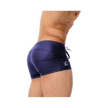 Imagem de Shorts de Praia Masculinos - Roupa de Banho Respirável e de Secagem Rá