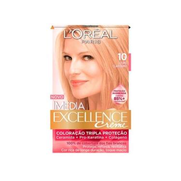 Imagem de Tintura Imédia 10 Louro Claríssimo - Imedia