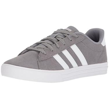 Imagem de adidas Tênis masculino Daily 2.0, Cinza/branco/branco, 1