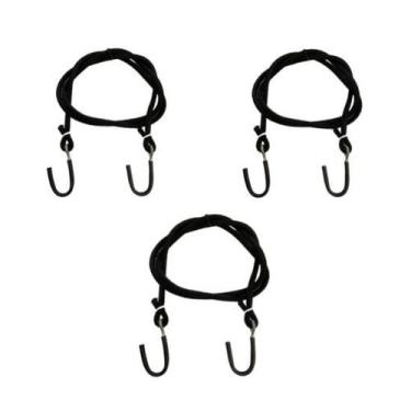 Imagem de Elástico Convencional 1,0M para Carrinho e Bike Com Ganchos de Ferro 0