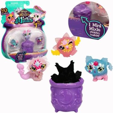 Imagem de Boneca Magic Mixies Minis Caldeirão 3 Figuras c/ 1 Surpresas - Candide