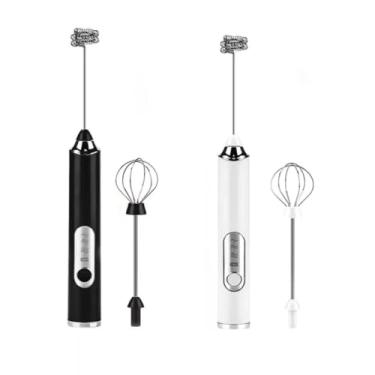 Imagem de Batedor Misturador Mixer Elétrico para Bebidas Leite Café Clara de Ovos 2 EM 1 Facilida Vida(Aleatorio)