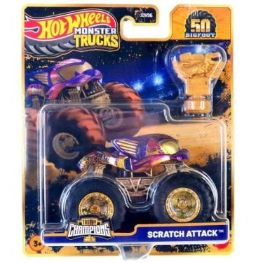Imagem de Hot Wheels Monster Trucks Scratch Attack - JDV96 MATTEL