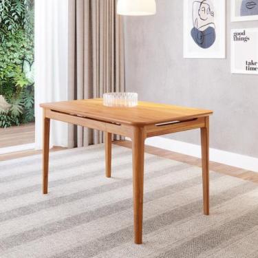 Imagem de Mesa de Jantar 4 Lugares 130cm Miriti CabeCasa MadeiraOriginals - Cabe