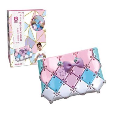 Imagem de Diy Handmade Crianças Montagem Educativa Brinquedos Meninas Tricot - M