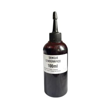 Imagem de Maquiagem Sangue falso líquido vermelho realista 100ml - Lynx Prodecom