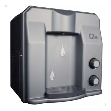 Imagem de Filtro Água Super Alcalina Ionizada Mineralizada Top Life Cor Prateado 127v