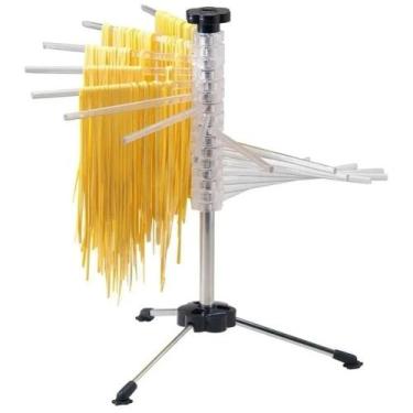 Imagem de Varal Secador Para Massa Macarrão Lasanha de Pendurar 16 Hastes Para C