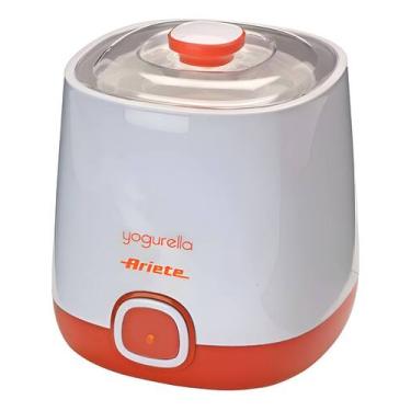 Imagem de Iogurteira Elétrica Compacta 621 Branca Ariete 1l Cor Branco/Laranja