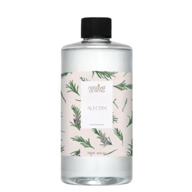 Imagem de Refil Agua Perfumada 500ml Odorizante Aromas de Ambiente Lençol Tecidos (Alecrim)