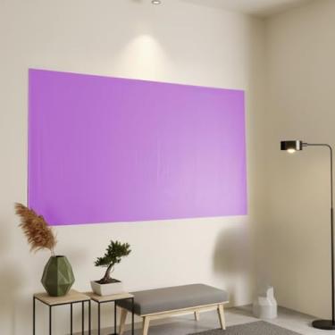 Imagem de Cortina Painel Blackout Para Sala Quarto Cozinha Impermeável Antivento Com Design Moderno(LILAS,135X175)