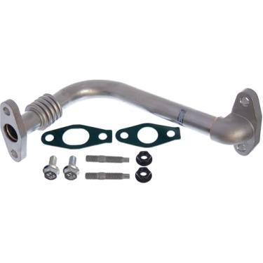 Imagem de APDTY Tubo de retorno de óleo turbo 118770; 6,6L Duramax Diesel; Selecione 2001-2004