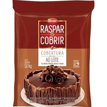 Imagem de Chocolate ao Leite Cobertura Raspar e Cobrir em Barra 5Kg Harald