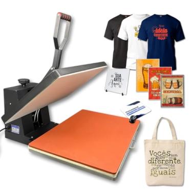 Imagem de Prensa Térmica Plana com Gaveta 40x60 para DTF Sublimação e Transfer 110v - TPFoto