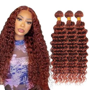 Imagem de Pacotes de cabelo ZevPiul Deep Wave 100% Brazilian Remy 33 300g