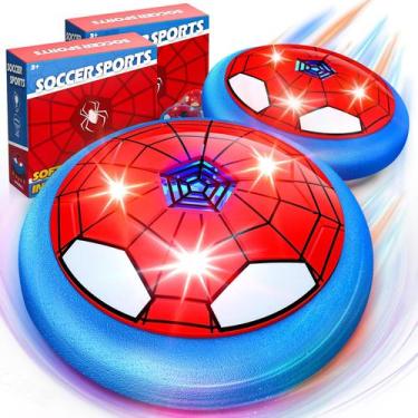 Imagem de Pacote com 2 bolas de futebol Hover Soccer Ball HopeRock Red Racer com