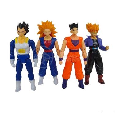 Imagem de Kit 4 Bonecos Dragon Ball Super 15Cm