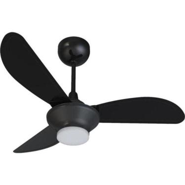Imagem de Ventilador De Teto Ventisol Mistral 3 Pás Preto Bivolt