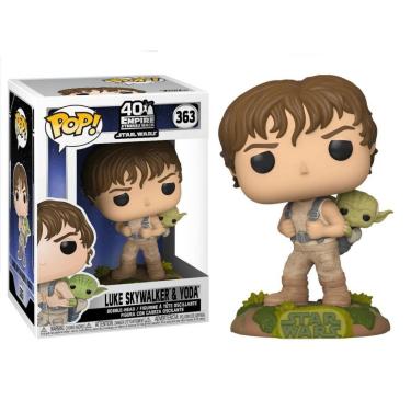 Imagem de Funko Pop Star Wars 363 Training Luke with Yoda