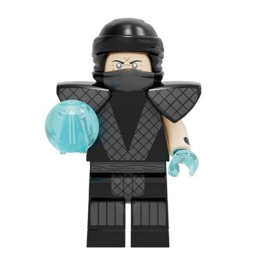 Imagem de Boneco Sub Zero Mortal Kombat Bloco De Montar
