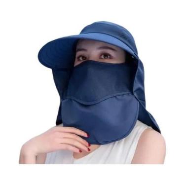 Imagem de Chapéu de Sol Feminino de Aba Larga - Respirável, Proteção UV, para Pr