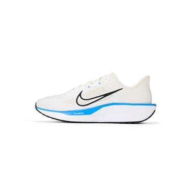 Imagem de Nike Tênis de corrida masculino Quest 6, Branco/preto/azul herói/cinza futebol, 46