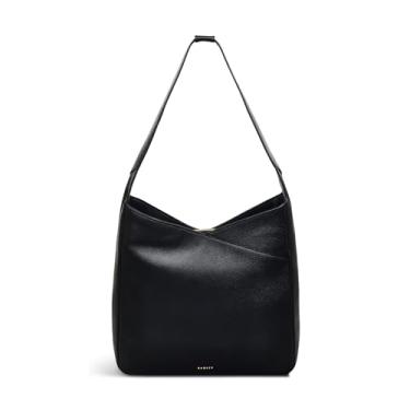 Imagem de RADLEY Bolsa de ombro feminina London Alpha Road de couro médio com zíper, Preto