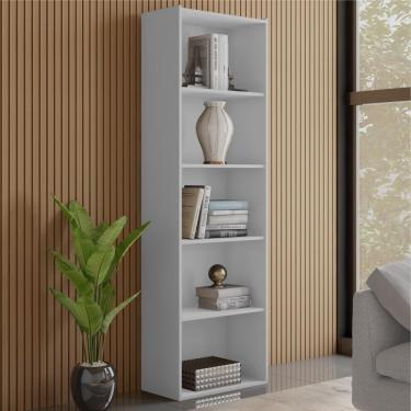 Imagem de Estante Livreiro 4 Prateleiras Ruby Branco